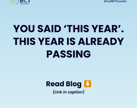YOU SAID ‘THIS YEAR’. THIS YEAR IS ALREADY PASSING